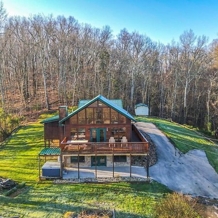 Dog Friendly! Views! Hot Tub! Close To Pf! Gsmnp Sevierville Kültér fotó