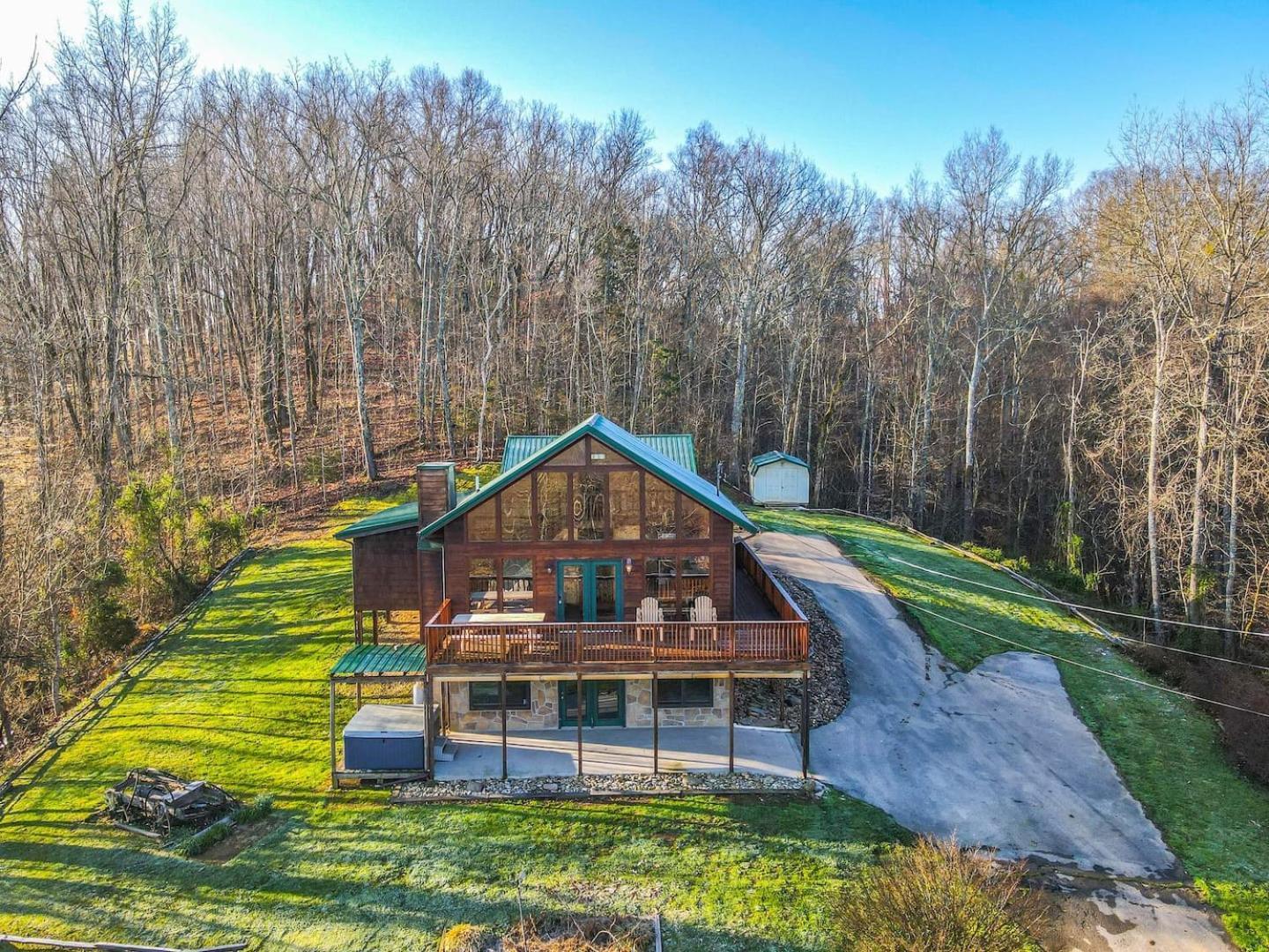 Dog Friendly! Views! Hot Tub! Close To Pf! Gsmnp Sevierville Kültér fotó