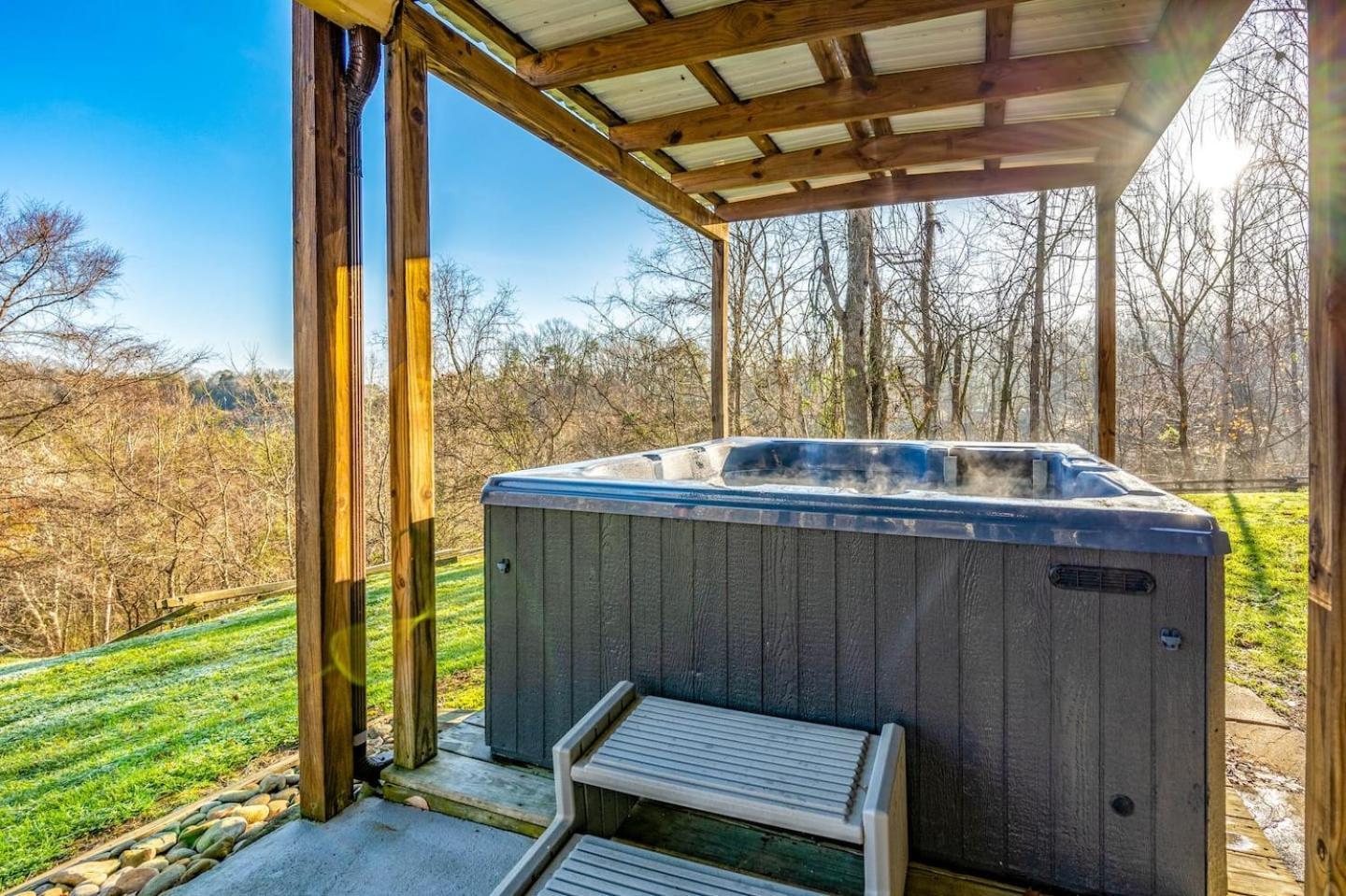 Dog Friendly! Views! Hot Tub! Close To Pf! Gsmnp Sevierville Kültér fotó